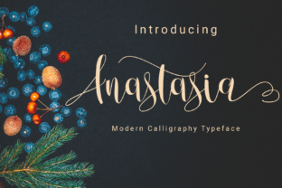 Anastasia Script: A Modern Handwritten Font for Creative Workflows