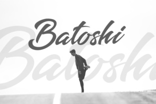 Batoshi: A Modern Hand-Lettered Font for Creative Projects