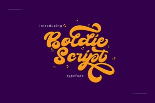 Boldie Script: A Bold Hand-Lettered Font for Impactful Design