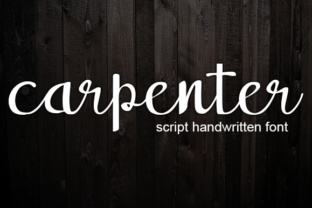 Carpenter: A Beautiful Script Font for Every Need