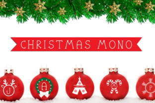 Christmas Mono: A Unique Font for Expressing Holiday Love