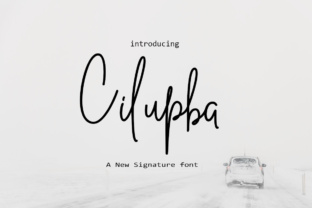 Cilupba: Elegant Handwritten Font