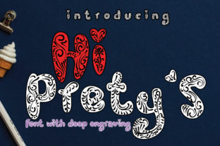 Hi Prety s: A Unique Font with Floral Elegance