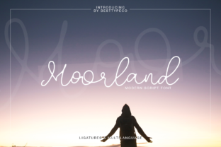 Moorland: A Handmade Calligraphy Font for Elegant Design
