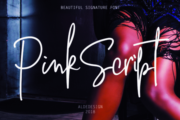 Pink Script: A Stylish Handwriting Font for Creative Professionals