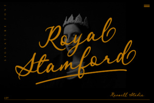 Royal Stamford: A Classy Handwriting Font