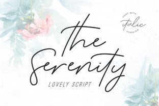 Serenity Script: Elegant, Versatile, and Inspiring