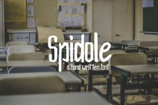 Spidole: A Handwritten Font That Stands Out