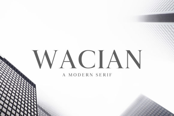 The Wacian Family: A Versatile Font for Modern Design
