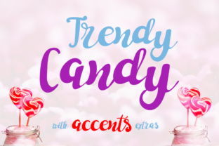 Trendy Candy: A Fun and Stylish Font for Creative Projects