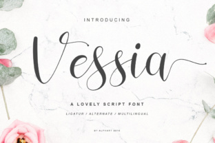 Vessia Script: A Modern Hand-Lettering Font